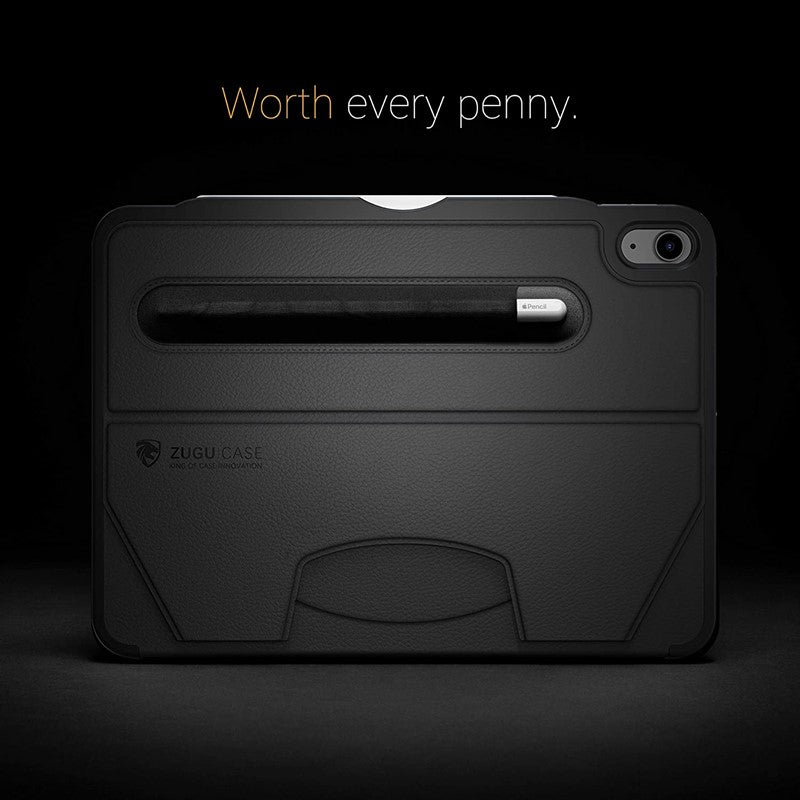 ZuguCase The Alpha Ultra Slim Protective iPad Case, Wireless Apple Pencil Charging, Convenient Magnetic Stand & Sleep/Wake Cover - Black ZuguCase The Alpha Ultra Slim Protective iPad Case, Wireless Apple Pencil Charging, Convenient Magnetic Stand & Sleep/Wake Cover - Black